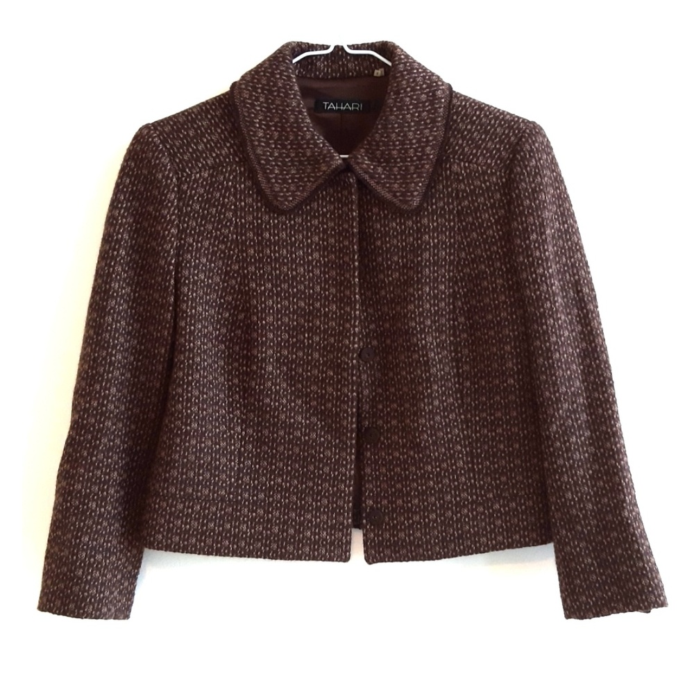 Tahari Tweed Blazer